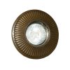 "The Penh Recessed Decorative Brass Spot Light is sleek and discreet to align perfectly with your ceiling."